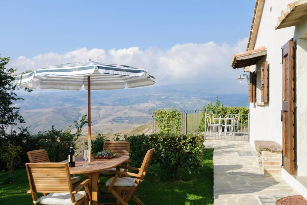 Cottage Assolata Overlooking The Orcia Valley In Tuscany ラディコーファニ エクステリア 写真
